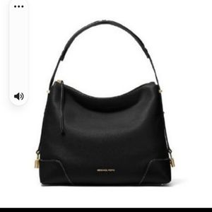Michael Kor Black Large Crosby Bag